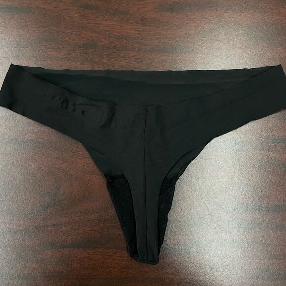 Gilly Hicks Sydney Black Thong Size Small - Picture 2 of 4
